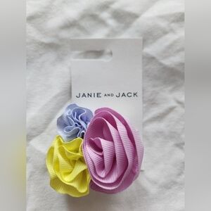 Janie and Jack Triple Flower Clip
